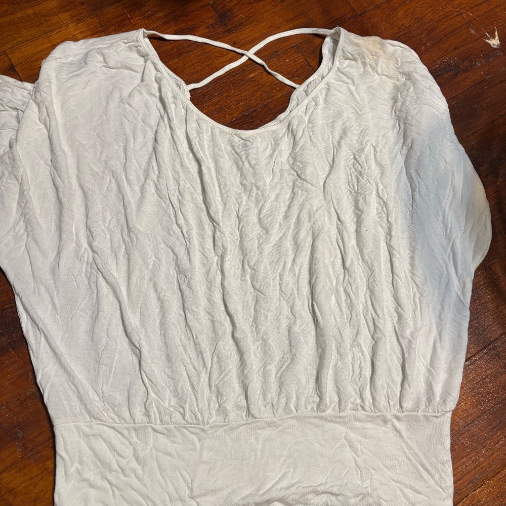 Short Sleeve White T-Shirt NY&C Large